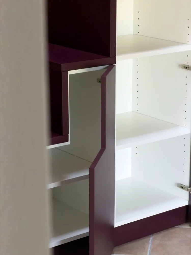 Détail assemblage escalier